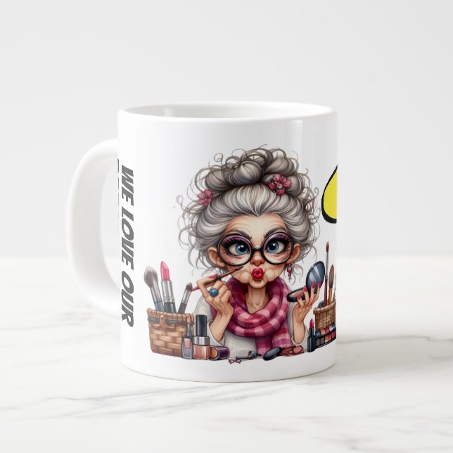 Tasse Grande motte mignonne (Devant gauche)