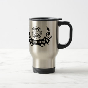 Tasse graphique de voyage de tatouage de
