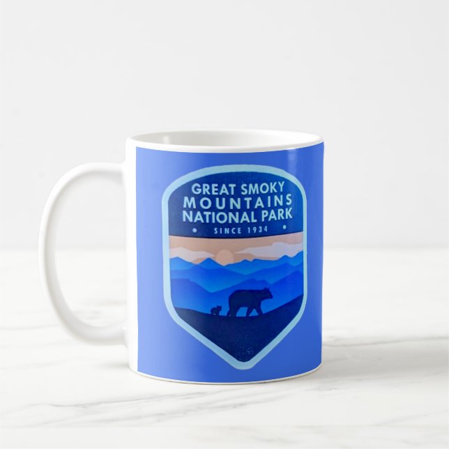 Tasse Great Smoky Mountains (Gauche)