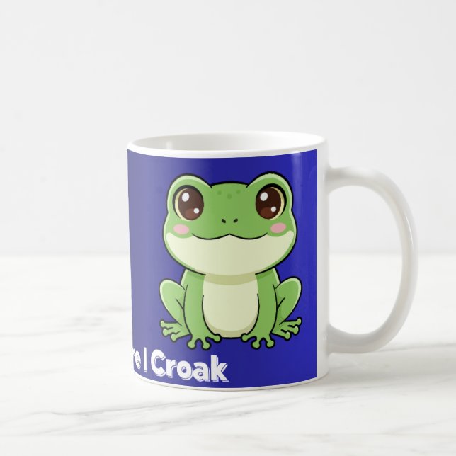 Tasse Grenouille Café Avant de Croasser (Droite)