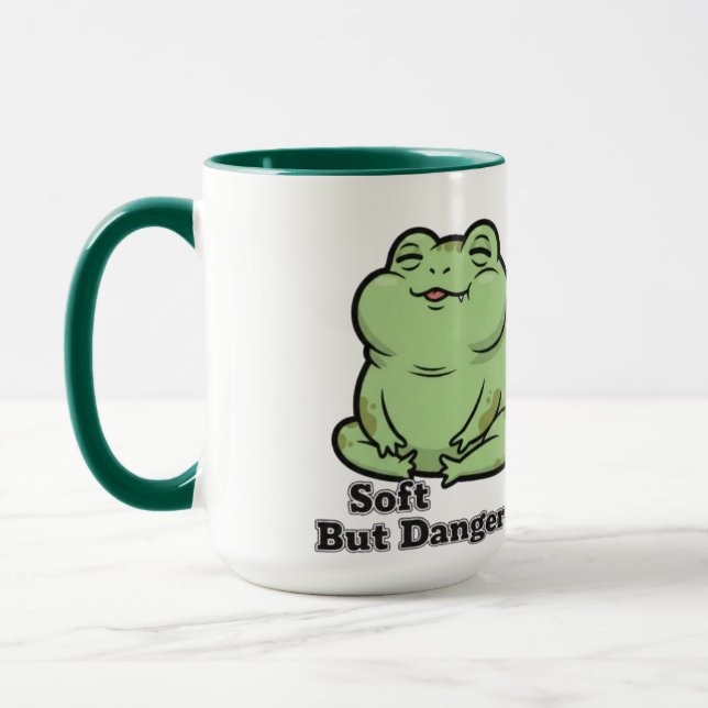 Tasse Grenouille Grumpy Kawaii (Gauche)