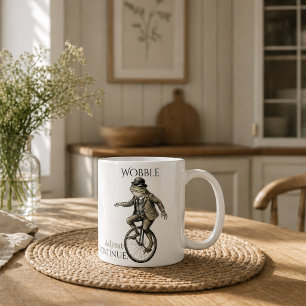 Tasse Grenouille – « Wobble Ajuster Continuer »