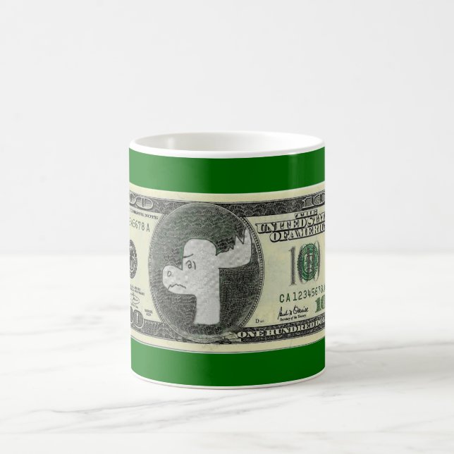 Tasse grincheuse de facture de Moosie $100 (Centre)
