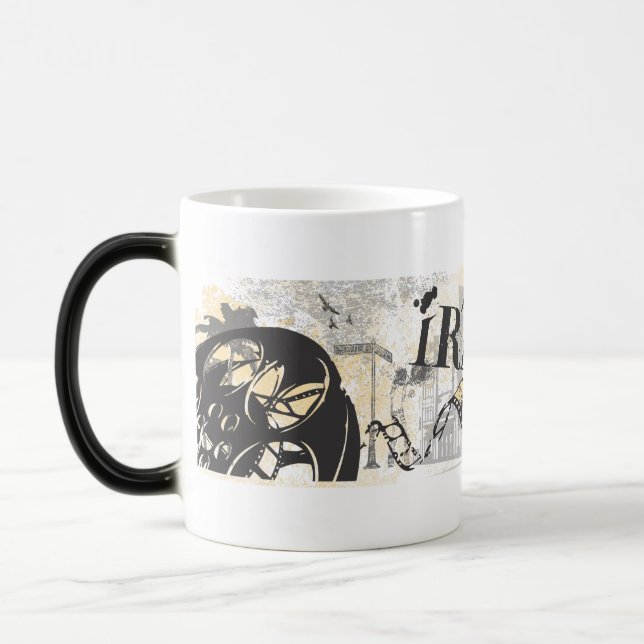 tasse grunge furieuse (Gauche)