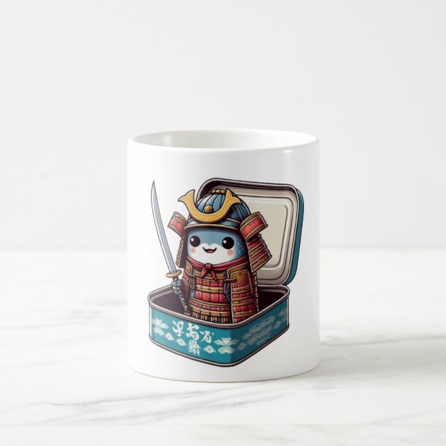 Tasse Guerrier Samouraï Sardine Rétro (Centre)