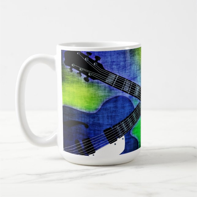 Tasse Guitares Électriques Grunge (Gauche)