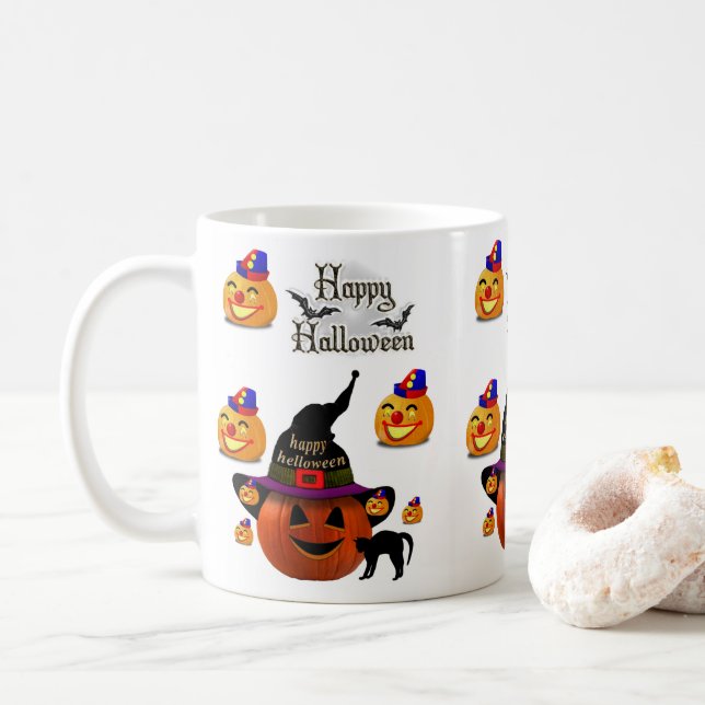 tasse halloween (Avec donut)