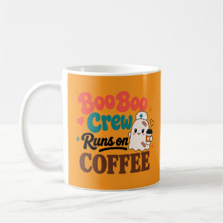 Tasse Halloween « Boo Boo Crew tourne au café »