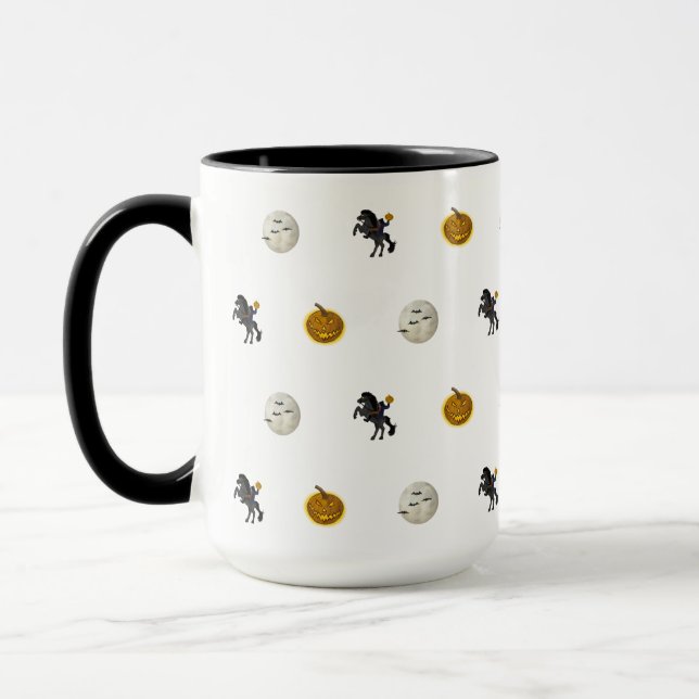 Tasse Halloween Cavalier sans tête Sleepy Hollow (Gauche)
