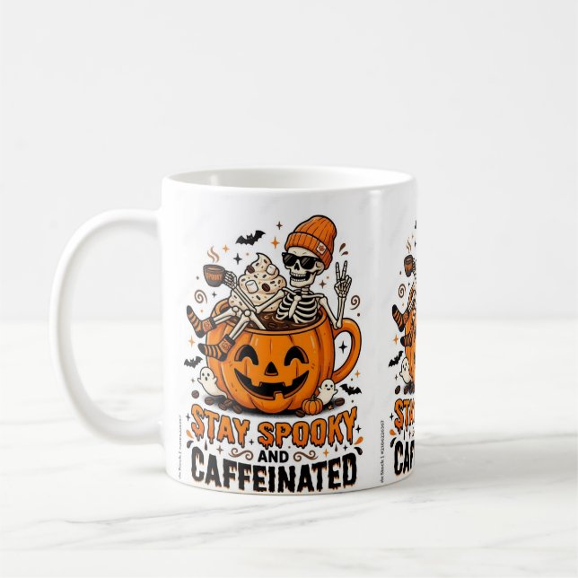 Tasse Halloween effrayante (Gauche)