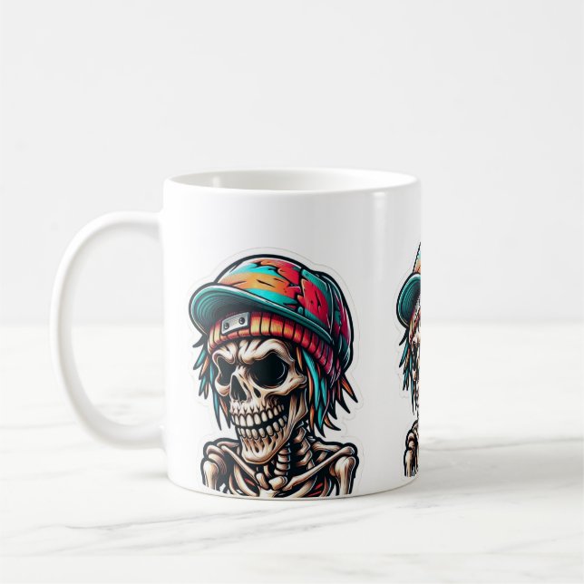 Tasse Halloween effrayante (Gauche)