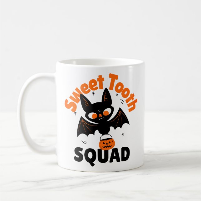 Tasse Halloween Sweet Tooth Squad – Chauve-souris  (Gauche)