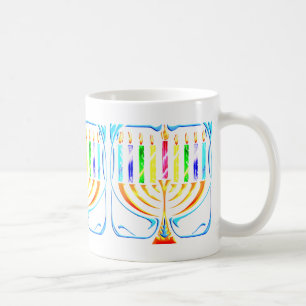 Tasse : Hanoukka Menorah - Chanukah Menorah