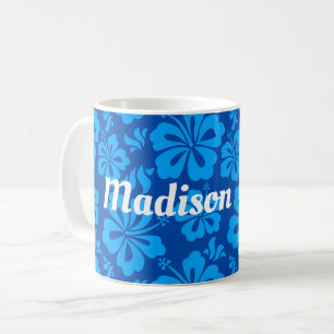 Tasse hawaïenne de fleur