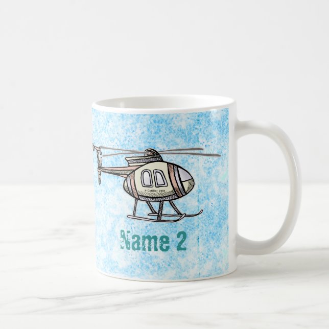 Tasse Hélicoptère frénétique (Droite)