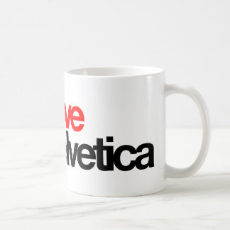 Tasse helvetica d'amour