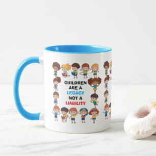 Tasse "Héritage, pas handicap"