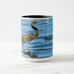 Tasse Héron tricolore