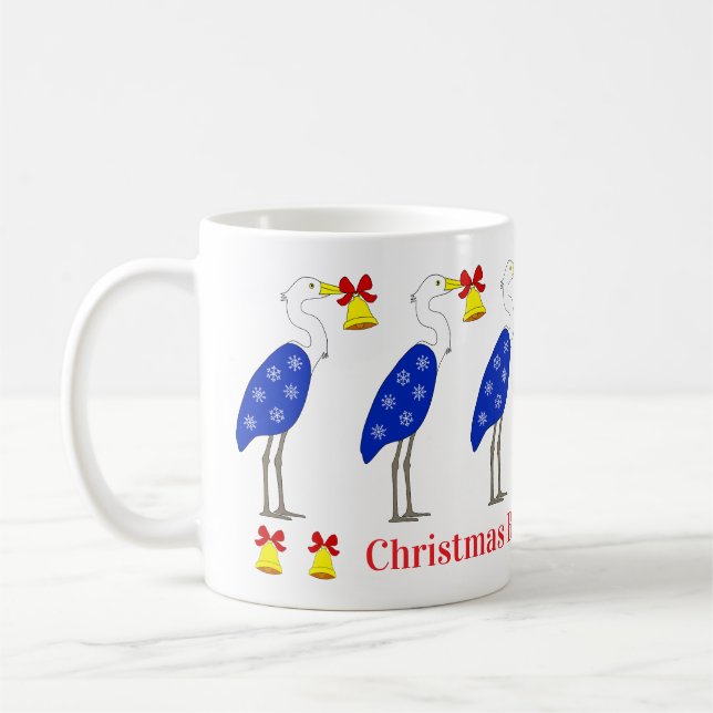 Tasse Hérons de Noël (Gauche)