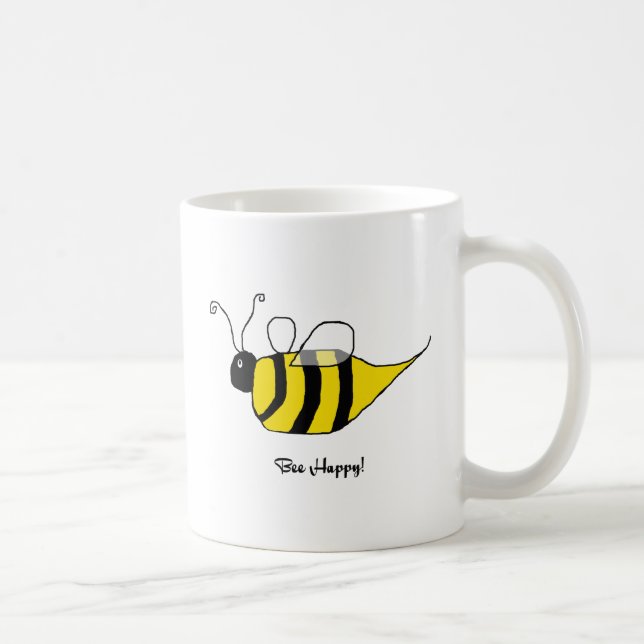 Tasse heureuse d'abeille (Droite)