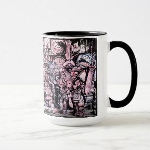 Tasse heureuse de barre