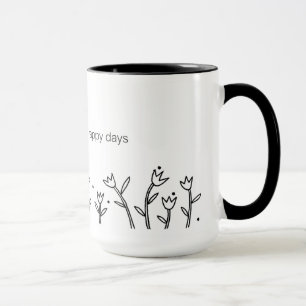 Tasse heureuse de jours - Sarah Fielke BOM 2016
