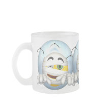 Tasse heureuse de maman de visage