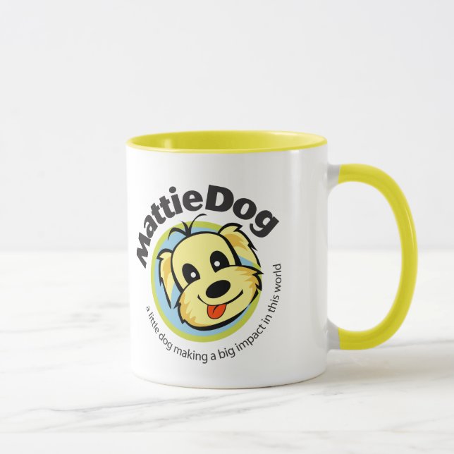 Tasse heureuse de MattieDog (Droite)