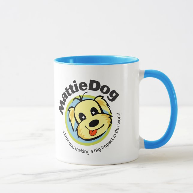 Tasse heureuse de MattieDog (Droite)
