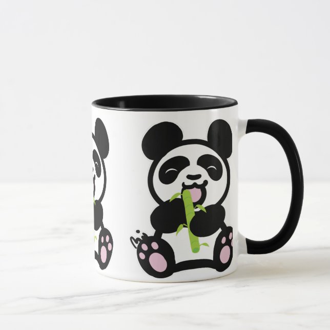 Tasse heureuse de panda (Droite)