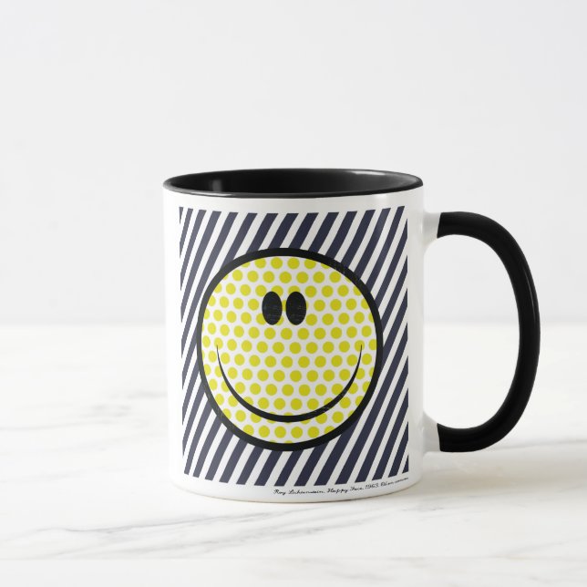 Tasse heureuse de visage de Roy Lichtenstein (Droite)