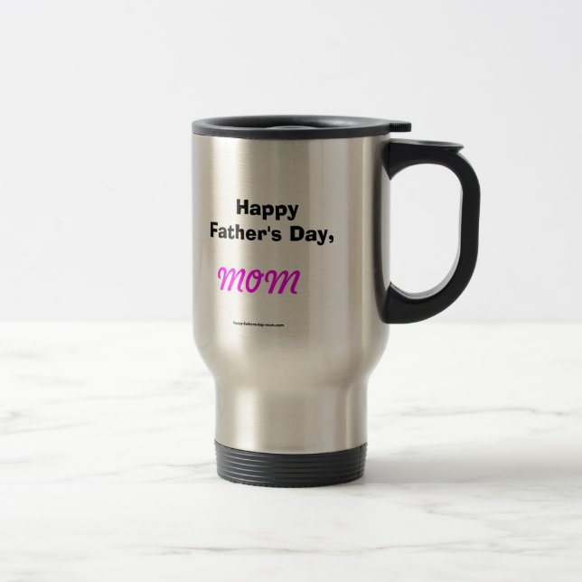 Tasse heureuse de voyage de maman de fête des (Droit)