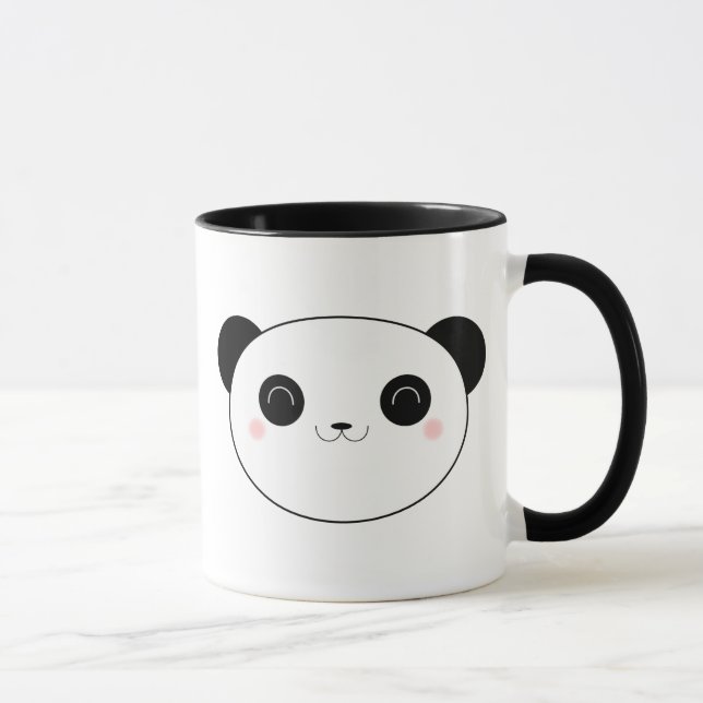 Tasse heureuse d'ours panda de Kawaii (Droite)