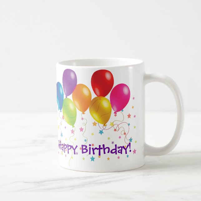Tasse heureuse gaie superbe de Bitrhday (Droite)