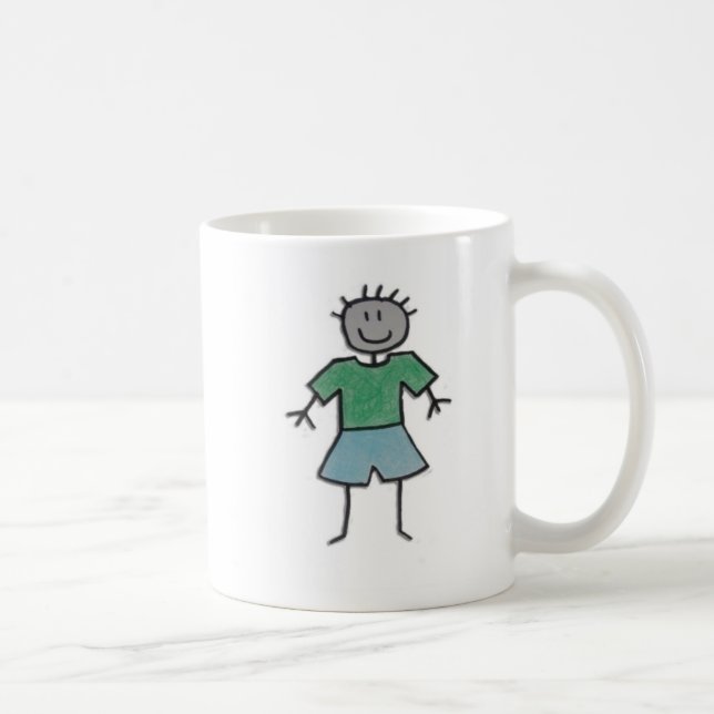Tasse heureuse personnalisée de fête des pères (Droite)