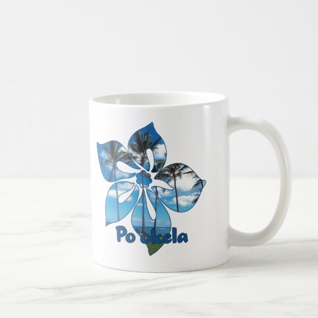 Tasse "Hibiscus aux Palmiers" (Droite)