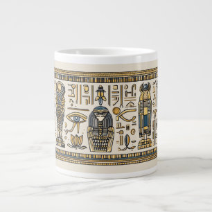 Tasse Hiéroglyphes Égyptiens Pharaonique