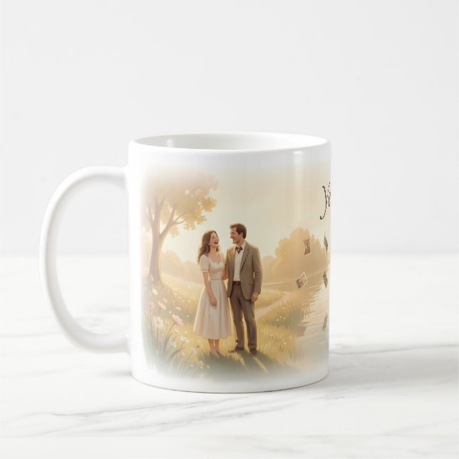 Tasse Histoire d'amour perdu et souvenirs d'hier (Gauche)