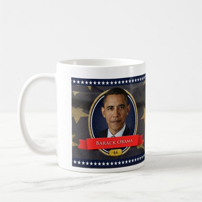 Tasse historique de Barack Obama (Gauche)