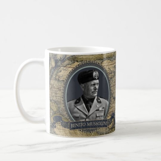 Tasse Historique De Benito Mussolini Zazzle Fr