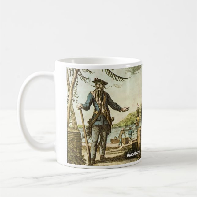 Tasse historique de Blackbeard (Gauche)