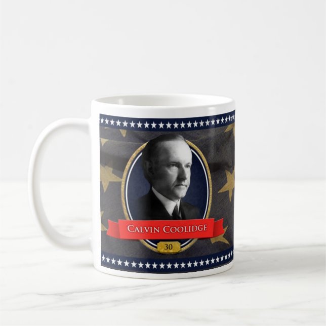 Tasse historique de Calvin Coolidge (Gauche)