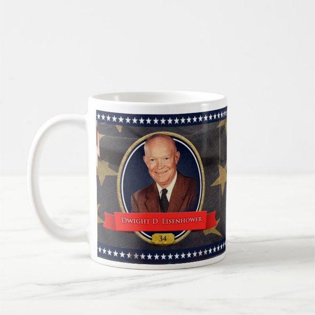Tasse historique de Dwight David Eisenhower (Gauche)