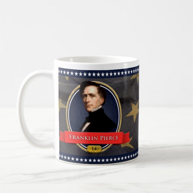 Tasse historique de Franklin Pierce (Gauche)