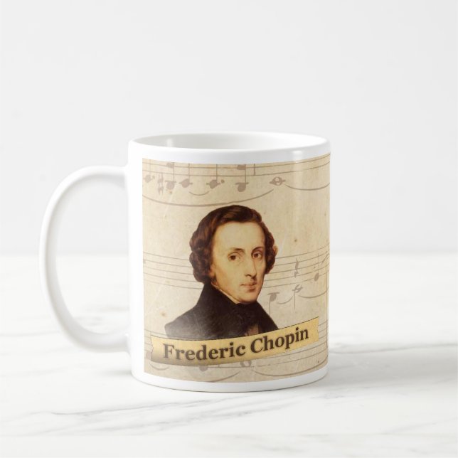 Tasse historique de Frederic Chopin (Gauche)