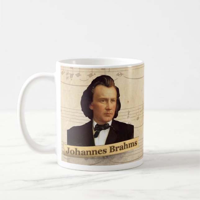 Tasse historique de Johannes Brahms (Gauche)