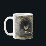 Tasse historique de Winston Churchill<br><div class="desc">La "attitude est une petite chose qui fait une grande différence."</div>