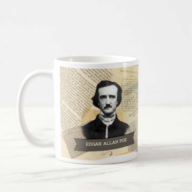 Tasse historique d'Edgar Allan Poe (Gauche)