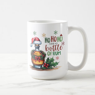 Tasse Ho Ho Ho Et Une Bouteille De Rhum