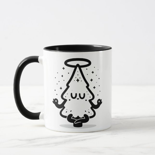 Tasse Holy Chrismaroly – Noël Méditatif Drôle (Gauche)
